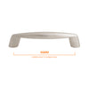 161 96mm Modern Cabinet Handle (Satin Nickel)