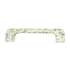 3049 Plastic White Granite Pull Handle