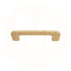164 Oak with Gold Stripes Plastic Pull