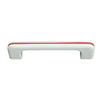 164 White with Red Stripes Plastic Pull - Magnificent Marketing (DIY Builders Hardware)