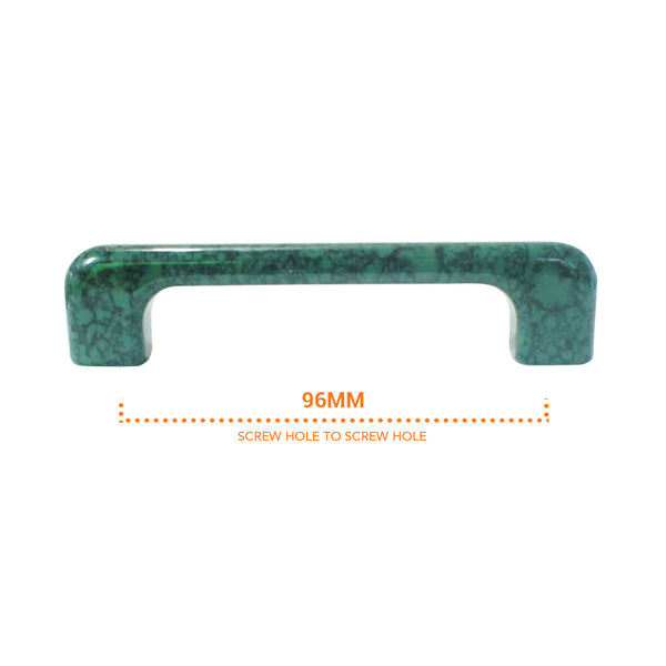 3049 Plastic Forest Marble Pull Handle