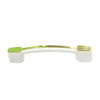 169 White Gold Plastic Pull Handle