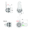 Target 9007 Cam Lock