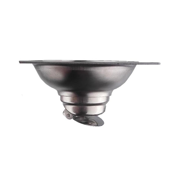 4x4 Stainless Strainer with Odor Trap