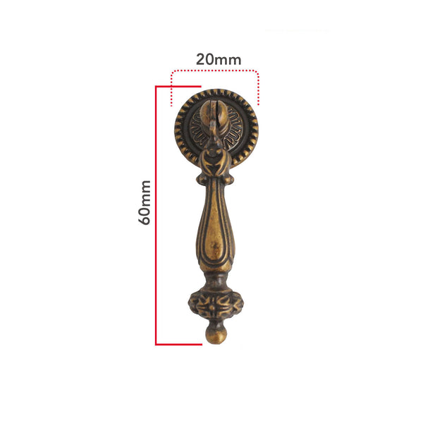 186 Classic Antique Brass Pull