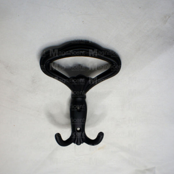 Black Powder Coated Tieback Hook