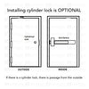 Tajima Panic Device Lever Lock