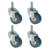 Screw Type Gray Rubber Caster 2inches and 3 inches