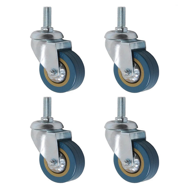 Screw Type Gray Rubber Caster 2inches and 3 inches