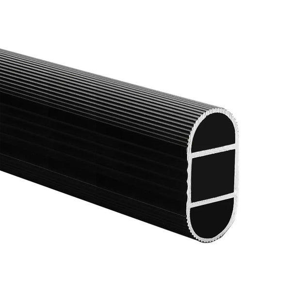 Black Oval Tube