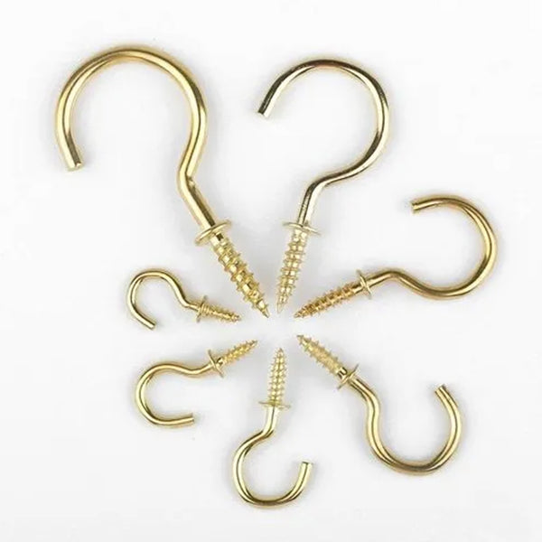 Brass Cup Hook (144 pieces)