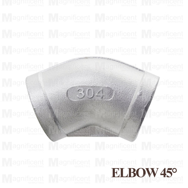 Leyo Stainless 304 Elbow 45°