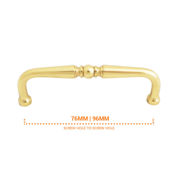 2117 Classy Solid Brass Pull