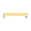 2160 Two Toned Solid Brass Pull