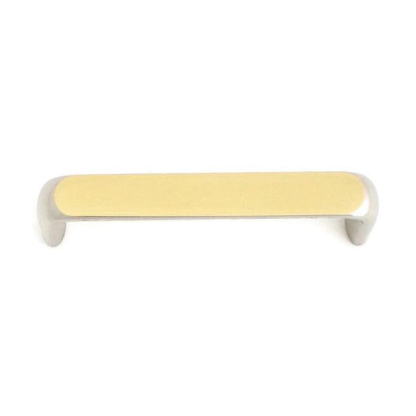 2160 Two Toned Solid Brass Pull