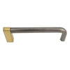 2193 Nickel Black Solid Brass Pull