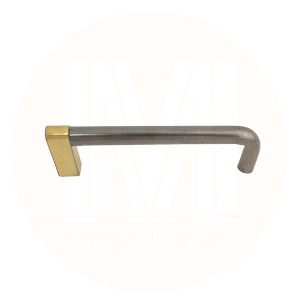 2193 Nickel Black Solid Brass Pull