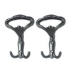 Black Powder Coated Tieback Hook
