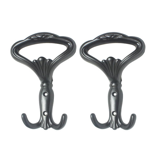 Black Powder Coated Tieback Hook