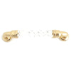2374 Acrylic Crystal Like Brass Pull