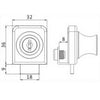 Evergood 239 Single Glass Lock