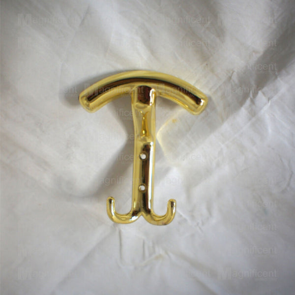 Brass Plated Tieback Hook