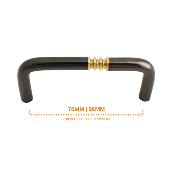 2418 Classy Solid Brass Pull