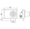Evergood 258 Double Glass Lock