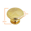 MB314 Decorative Poilshed Brass Knob Handle