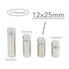 12mm Glass Standoff Sign Board Holder (Stainless)