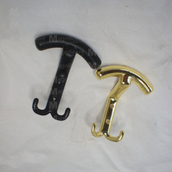 Black Powder Coated Tieback Hook