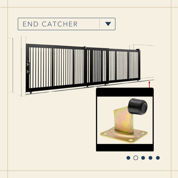 Sliding Gate U-Groove Hardware Set