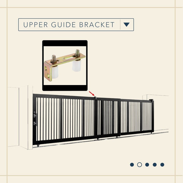 80S Gate Upper Guide Bracket