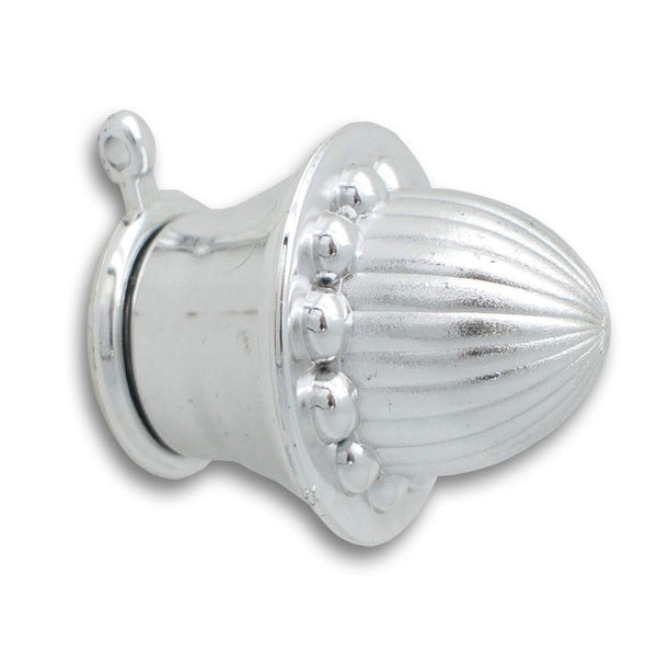 Decorative Chrome End Post