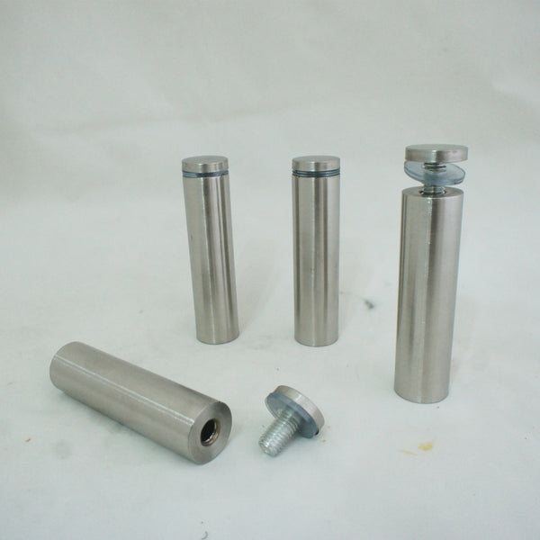 25mm Glass Standoff Sign Board Holder (Stainless)
