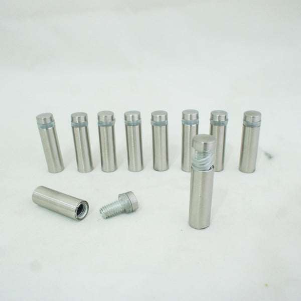 12mm Glass Standoff Sign Board Holder (Stainless)
