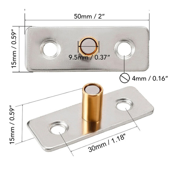 Floor Guide with Brass Roller