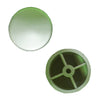 3055 Helmet Almond Plastic Knob