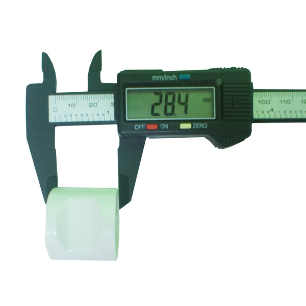 3055 White Plastic Knob