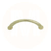307 Plain Arc Brass Pull