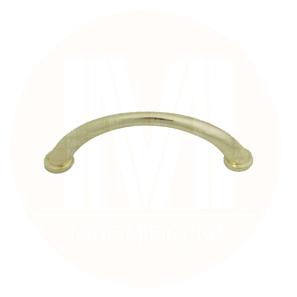 307 Plain Arc Brass Pull
