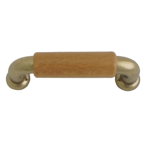 3113 Dark Oak Zinc Brass Plated Pull - Magnificent Marketing (DIY Builders Hardware)
