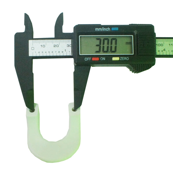 3127 White Plastic Handle