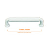 3235 Sandy White Aluminum Pull