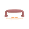 3235 Sandy Red Aluminum Pull
