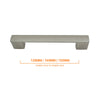 3257 Plain Stainless Pull Handle