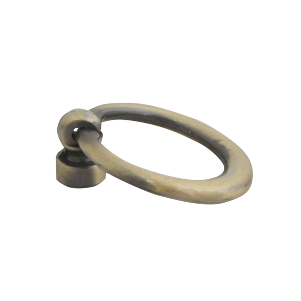 325 Antique Brass Ring Style Knob Handle