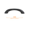 3264 Plain Black Plastic Pull Handle