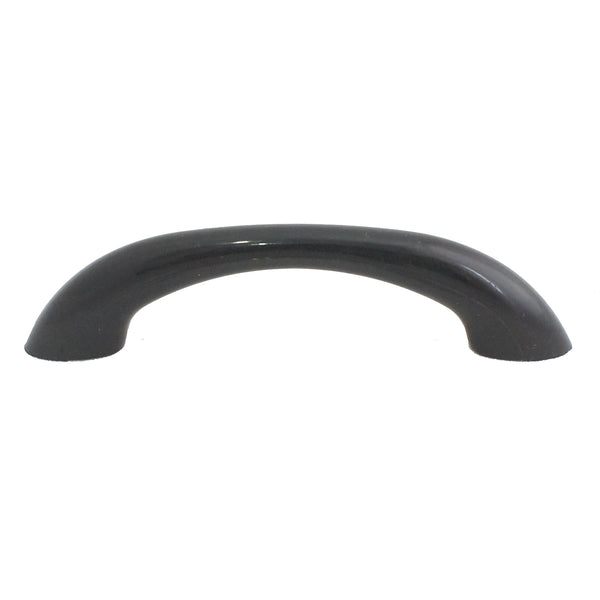 3264 Plain Black Plastic Pull Handle - Magnificent Marketing (DIY Builders Hardware)