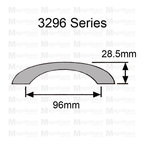 3296 Plastic Blue Pull Handle